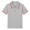 thumbnail image 1 of Polos pour Garçons Chemises Unies Chemises d'Uniforme pour Garçons Chemises à Col pour Enfants Garçons Polo à Manches Courtes Garçons 5-6 Ans Mode Garçons, 1 of 2