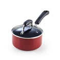 thumbnail image 5 of Cook N Home 2601 Stay Cool Handle Pattern 12-Piece Nonstick Cookware Set, Marble Red, 5 of 5