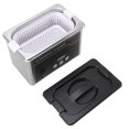 thumbnail image 2 of Home  Cleaning Machine, 800ml 50W Heat Dissipation Aluminum Stainless Steel  Cleaner Non Slip Rubber Feet  For Sunglasses For Rings US Plug 110V, 2 of 8