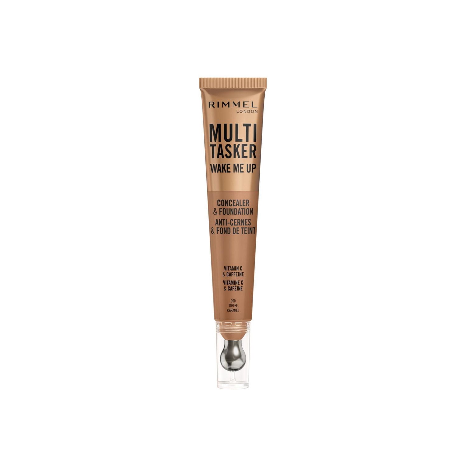 Correcteur et Fond de teint Multi-Tasker Wake Me Up, Illumine, Corrige, Couvrance modulable, Fini lumineux