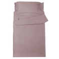thumbnail image 2 of Graflsoa Ultra-Lightweight Travel Sleeping Bag Liner, Breathable Polyester, Khaki Brown, 45.3 x 82.7 Inches, Compact & Portable for Camping & Backpacking, 2 of 7
