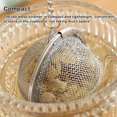 thumbnail image 3 of tredstone Stainless Steel Tea Infuser Reusable Teapot Kettle Strainer Seasoning Diffuser Filter Cafe Cooking Teahouse Accessories 6.8cm 1Set, 3 of 6