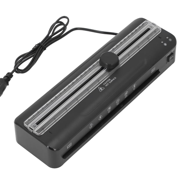 A4 Laminator Machine, Compact Laminating Machine with Scale Cutter, Cold and Hot Laminating, for Laminating Photos, Menus, Documents, Certificates, Drawings