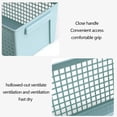 thumbnail image 4 of Grand Panier de Rangement Rangement pour Collations Panier Rectangulaire Creux Panier de Rangement Boîte à Articles Divers Cadre de Rangement Panier en Plastique Panier de Rangement, 4 of 6