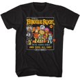 thumbnail image 1 of Fraggle Rock Comic Cover Style Black Adult T-Shirt 2Xlt, 1 of 2
