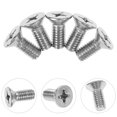 thumbnail image 3 of KAKOWELY 8pcs Brake Disc Rotor Screws Kit for Front Rotors and Brake Pads 93600-06014-0H Stainless Steel Retaining Screws Kit Compatible with Honda,0.59X"X0.39"X0.39", 3 of 5