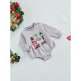 thumbnail image 4 of goowrom Barboteuse de Noël pour Bébé, Motifs de Dessins Animés Body Col Rond, 4 of 9