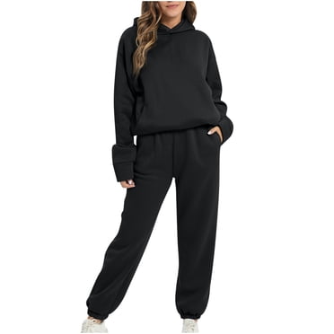 PEZHADA Autumn Winter Womens 2 Piece Outfits Lounge Matching Sets Two Piece Long Sleeve Coat Pants Homewear Set Casual Cozy Pajamas Tracksuit Set Red