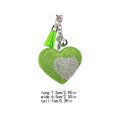 thumbnail image 4 of Decorations Key Daily Use Heart Keyring Multifunctional Girl Premium Material: Made Accessories DIY Case Crafts Exquisite Women Pendent Green Large Size, 4 of 6