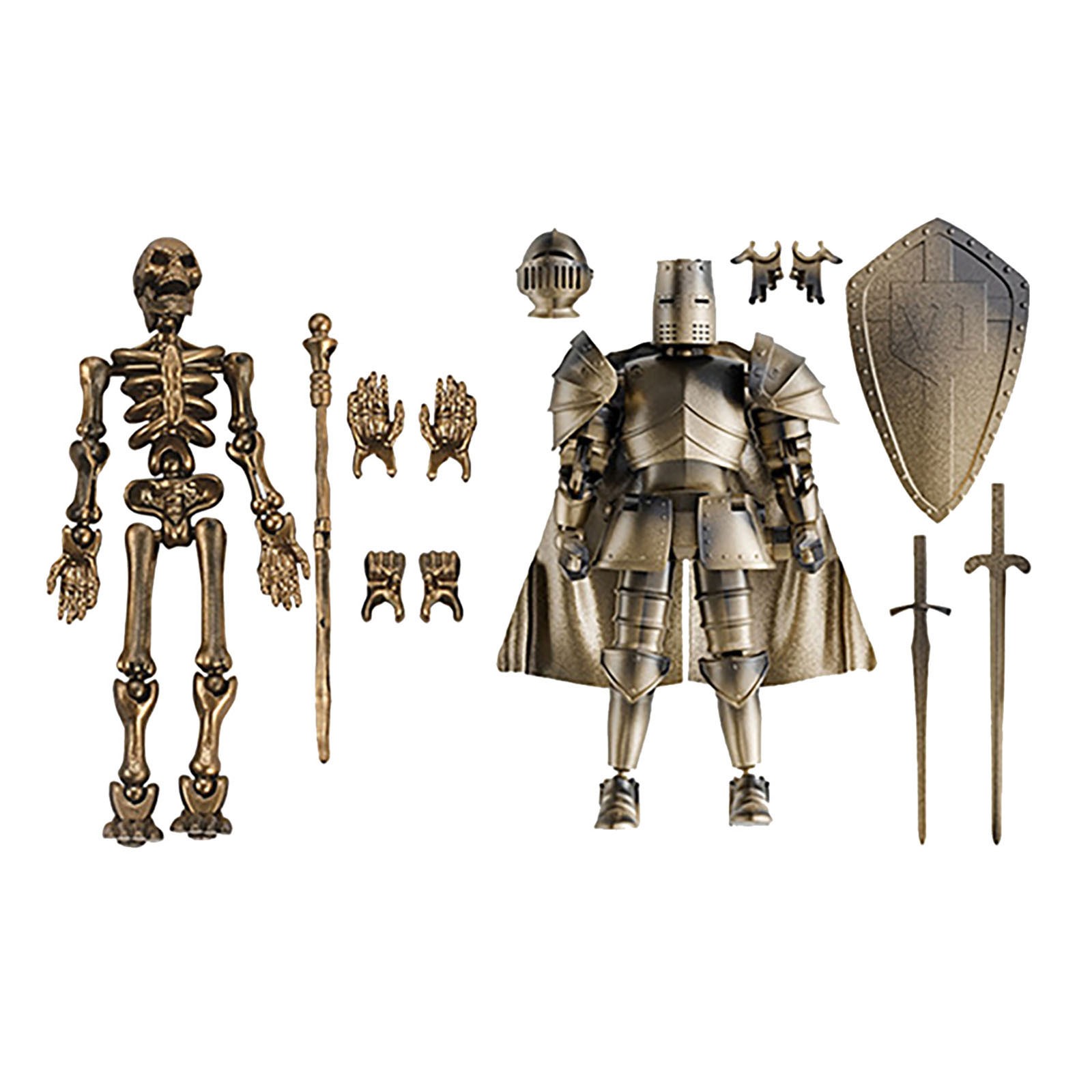 Action Figure Set Skeleton Action Figures Action Figures Dummy Collectible Action Figure（Assembly Required）