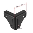 thumbnail image 2 of Unique Bargains Plactic Box Corner Protectors Edge Guard Protector 78 x 78 x 73mm 8 pcs, 2 of 3