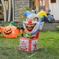 thumbnail image 3 of Décoration Gonflable Halloween Circus Clown, 3 of 3