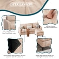 thumbnail image 2 of Walsunny Canapé Sectionnel Convertible Réversible de 73,6“, Canapé-Lit en L avec 3 Places et Méridienne Réversible pour Petit Espace, Beige, 2 of 10