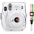 thumbnail image 2 of AMERTEER Convient pour Instax Mini 11 Appareil Photo Instantané Coque de Rangement Transparente Coque en Poudre Flash Manchon Protecteur Anti-Rayures Sac de Rangement pour Appareil Photo Anti-Chute, 2 of 10