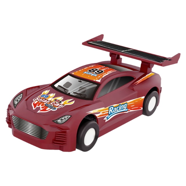 ZZkhGO Solar Powered Toy Car, Eco Friendly Mini Vehicle for Kids, Educational Science Toy with Solar Panel Outdoor Play