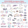 thumbnail image 4 of BodyJ4You 156PC Body Piercing Kit 14G 16G Rose Goldtone Belly Ring Tongue Tragus RANDOM Mix Jewelry, 4 of 6