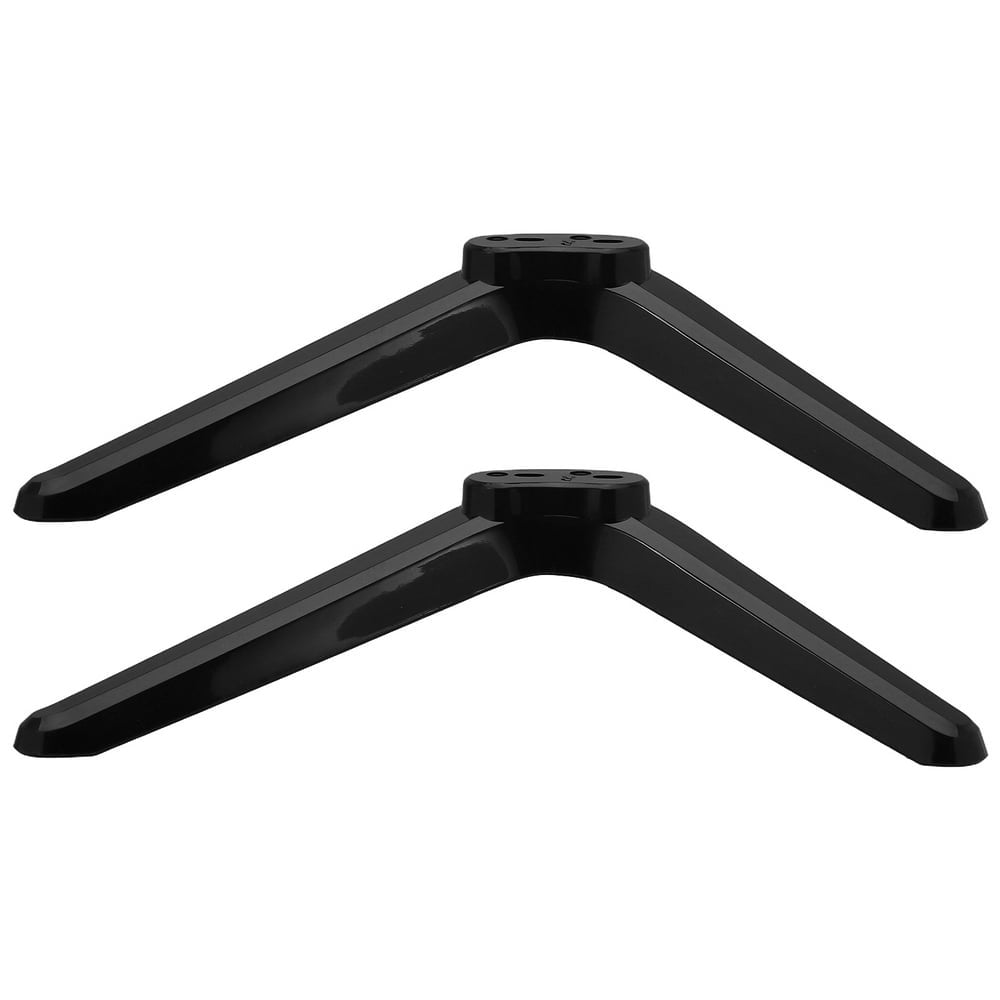 CHUANK 1 Pair Universal TV Stand Legs for Flat Screen TV 32in 40in 43in 48in 49in 50in TV Pedestal Foot with Screws TV Stand Replacement Legs Tabletop TV Support Mount