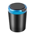 thumbnail image 2 of Car Ashtray Soot Prevention Open Lid Metal Inner Tank With LED Light Car Ashtray, 2 of 6