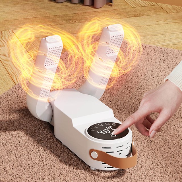 EGNMCR Séchoir à Chaussures Intelligent Multifonction Pliable Rétractable Désodorisant Séchoir à Chaussures Séchoir à Chaussures
