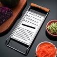 thumbnail image 2 of pstuiky Stainless Steel Grater Foldable & Double-Sided Multi-Functional Kitchen Tool for Potatoes, Cheese, Zesting 8.46X3.54 Inch Rust-Resistant, Easy to Clean & Store, 2 of 7
