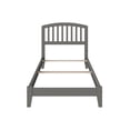 thumbnail image 4 of Richmond Twin Solid Wood Foundation Bed in Grey, 4 of 11