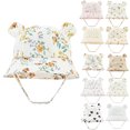 thumbnail image 5 of Zwiiyzr 2025 3-12 Months Infant Baby Boys Girls Summer Sun Protection Fashion Solid Colour Outdoor Sun-Hat Cute Bear Ears Sunscreen Hat Cap Khaki, 5 of 5