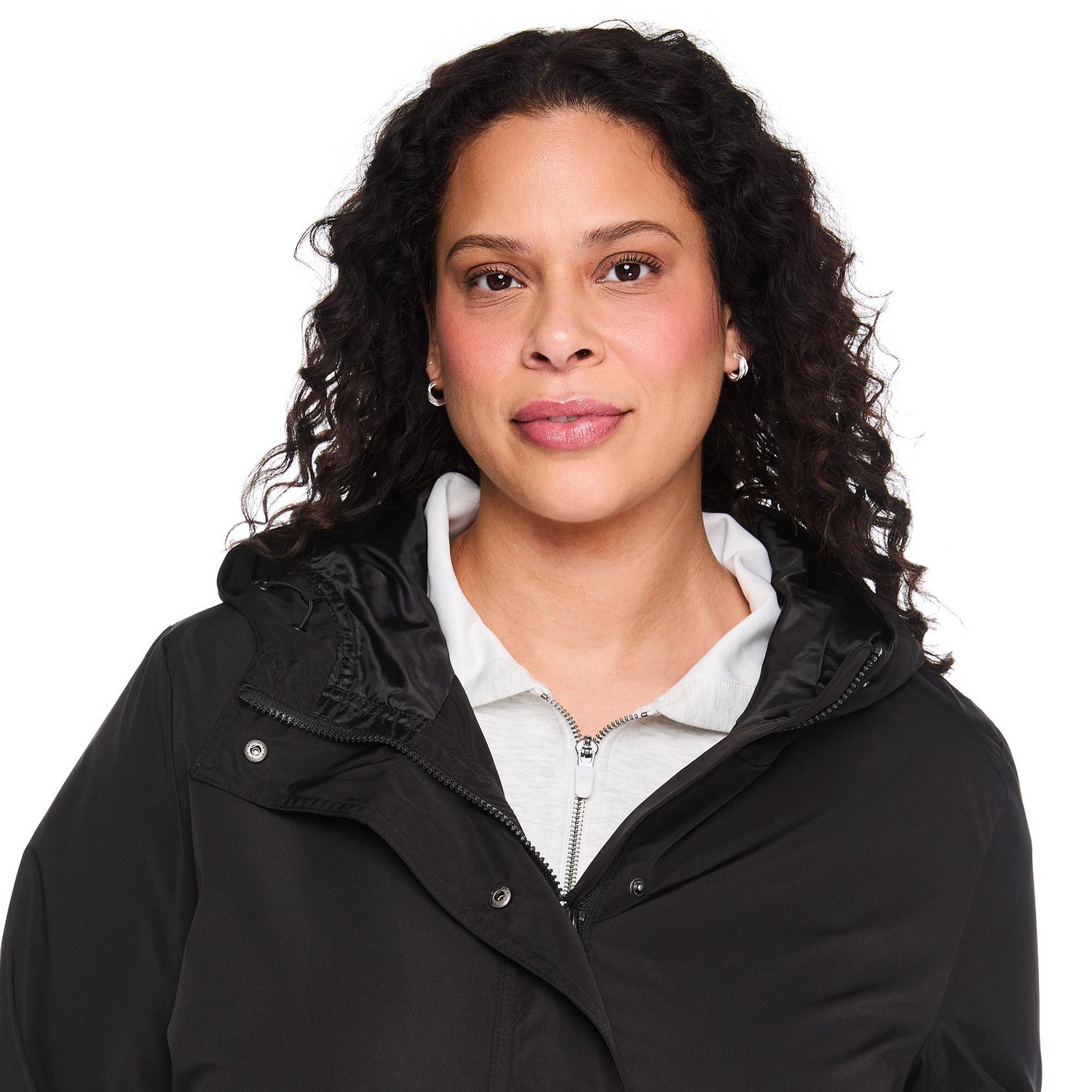 Imperméable à capuchon George Plus pour femmes