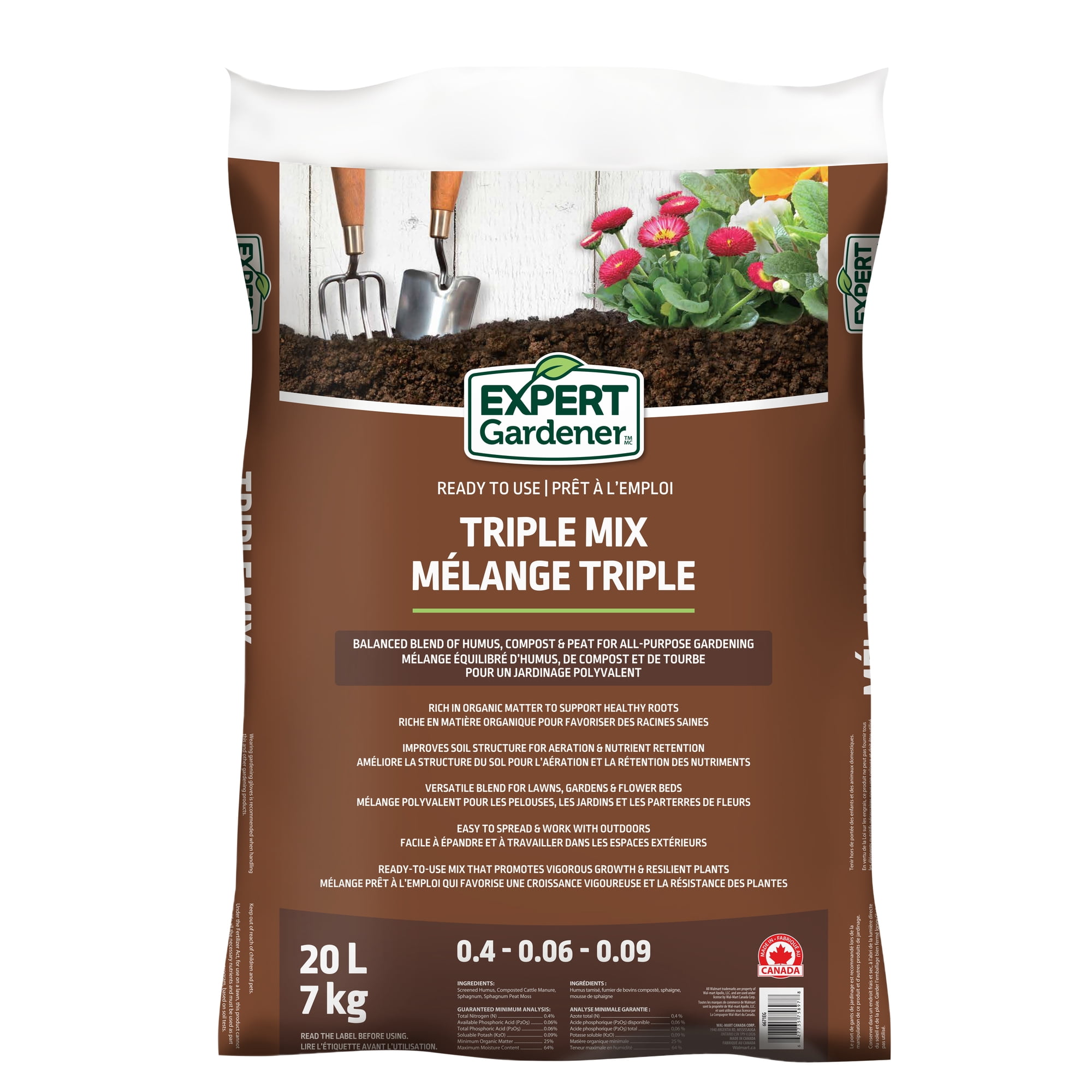 エクサゴノGREAT MIX CULTURE SOIL 20L S&M Expert Gardener Triple Mix Soil 20L - Walmart.ca