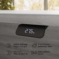 thumbnail image 4 of Stratus 60W Standing L Desk with File Cabinet in Platinum Gray - Engineered Wood, 4 of 8