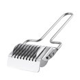 thumbnail image 3 of Youkk Stainless Steel Noodle Slicer Hanging Vegetable Peeler Rotated Dough Kitchen Making Tool, 3 of 9