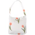 thumbnail image 1 of Polyester Shoulder Bag Women Underarm Bag Flowers Pattern Shoulder Bag, 1 of 8
