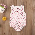 thumbnail image 2 of EYIIYE Unisex Baby Sleeveless Romper Linen Romper Jumpsuit Summer Clothes, 2 of 6