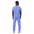 thumbnail image 2 of Adar Addition Go-Basic Scrub Set For Men - Classic V-Neck Scrub Top & Cargo Scrub Pants, 2 of 7