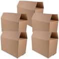 thumbnail image 2 of KAKOWELY 5 Pcs Practical Packaging Boxes Packing Boxes Moving Packing Cartons for Storage,11.42X"X7.48"X6.69", 2 of 4