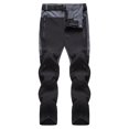 thumbnail image 1 of Penkiiy Pantalon de Randonnée Homme Liquidation Pantalon de Sprint pour Homme à Codage de Couleur Été Extensible Respirant Sports de Plein Air Pantalon de Randonnée Pantalon Long Pantalon Noir, 1 of 9