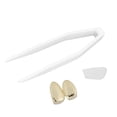 thumbnail image 4 of YLSHRF Plated Teeth, Silver Teeth Brass For Birthday Present For Concert For Party For Hip Hop Fashion Show, 4 of 8