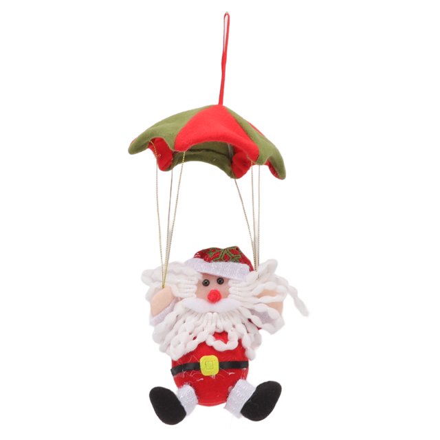 Christmas Parachute Old Man Dolls,Christmas Decoration Parachute Christmas Christmas Snowman Pendant Parachute Christmas Snowman Decoration Breakthrough Technology
