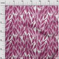 thumbnail image 2 of oneOone Polyester Lycra Medium Red Violet Fabric Leaves Craft Projects Decor Fabric Printed By The Yard 56 Inch Wide-STM, 2 of 4