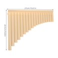 thumbnail image 4 of Miangastore Plastic 18 Pipes Pan Flute Pan Pipe Traditional Instrument For Beginners Professional Pan Flute Instrument Set Pan For Performance, 4 of 9