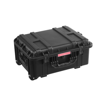 KFFKFF Weatherproof Hard Case, Heavy Duty Protective Dry Box Case with Pre-Cut Foam, Wheels & Retractable Pull Handles for Travel, Hunt, Military, Tactical