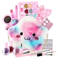 thumbnail image 1 of Children's Makeup Bag Toy Stage Performance Eye Shadow Nail Polish Cosmetics Set, 1 of 8