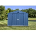 thumbnail image 1 of Arrow Elite Steel Storage Shed, 10x8, Blue Grey, 1 of 8