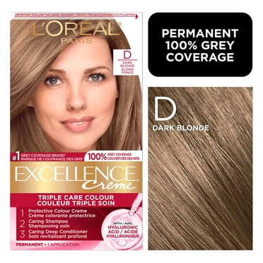 L'Oréal Paris Excellence Crème Coloration Cheveux, Coloration Permanente à l'Acide Hyaluronique