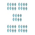 thumbnail image 2 of Maytalsory 8pieces Plastic Pine Tree Hanging Conveniently Designed Decorations For Easy Lake Blue 5Set, 2 of 6