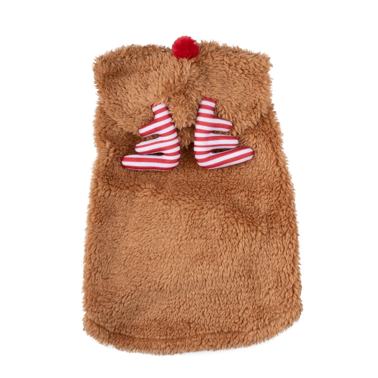 Vibrant Life Holiday Tan Deer Pet Hoodie - Sweat à capuche pour chien et chat