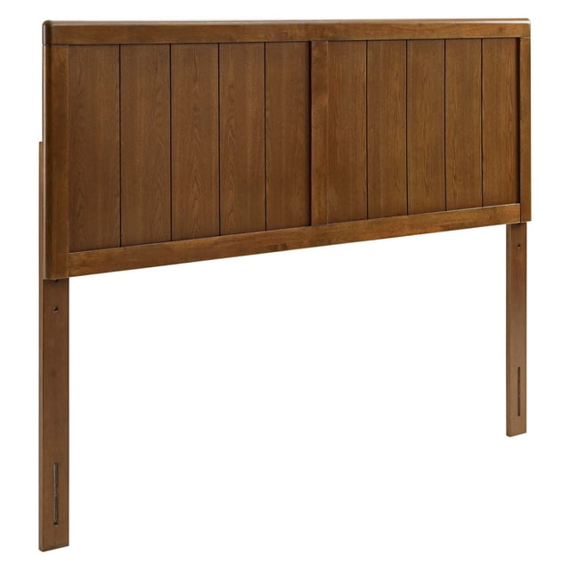 Tête de Lit en Bois Robbie pour Lit Simple - Noyer
