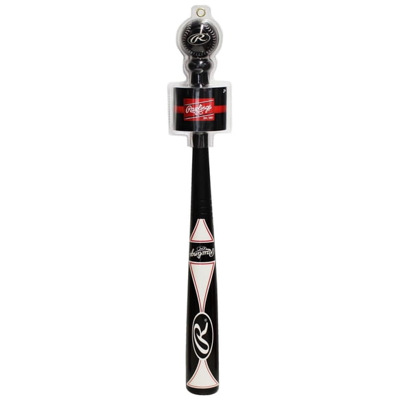 Bâton et balle de base-ball de Rawlings pour enfants - Noir