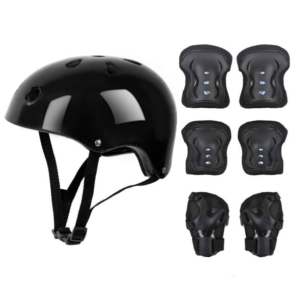 Offres Black&Friday Iumwxz en Soldes 7 Pcs/ensemble Enfants Casque Genouillère Coudière Vélo Patin Bicyclette Protections Économies de Noël Maintenant!