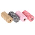 thumbnail image 2 of Garosa DIY Twine Rope, 100m / 328.1ft Soft And Durable Cotton Thread, 4Pcs Twisted Cotton Cord Gift Wrapping For Garden, Arts And Crafts Home Decor, Packaging, 2 of 8