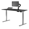 thumbnail image 1 of Desky Single Sit Stand Gaming Desk - Black / 47.2 x 29.5 Inches / Grey, 1 of 10
